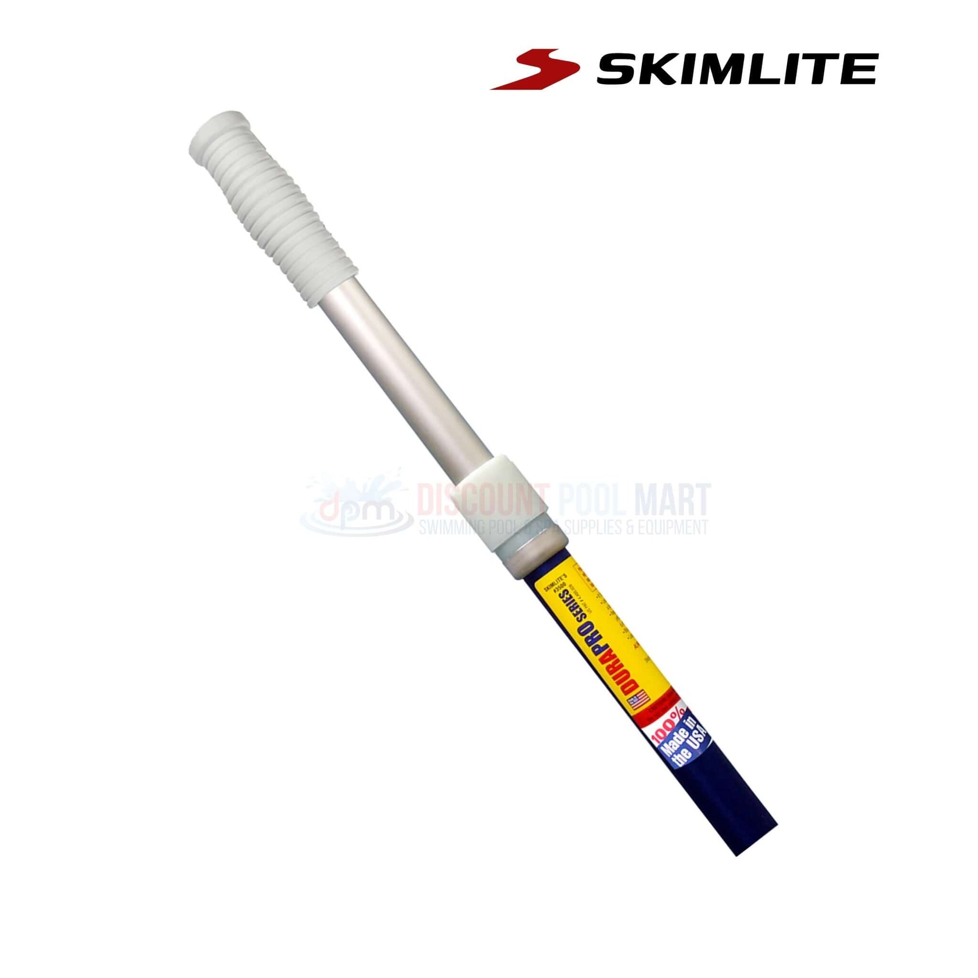 Skimlite Eliptilock Telescopic Pole 8'-16' at Discount Pool Mart. Dual lock system for secure adjustments, durable aluminum construction.