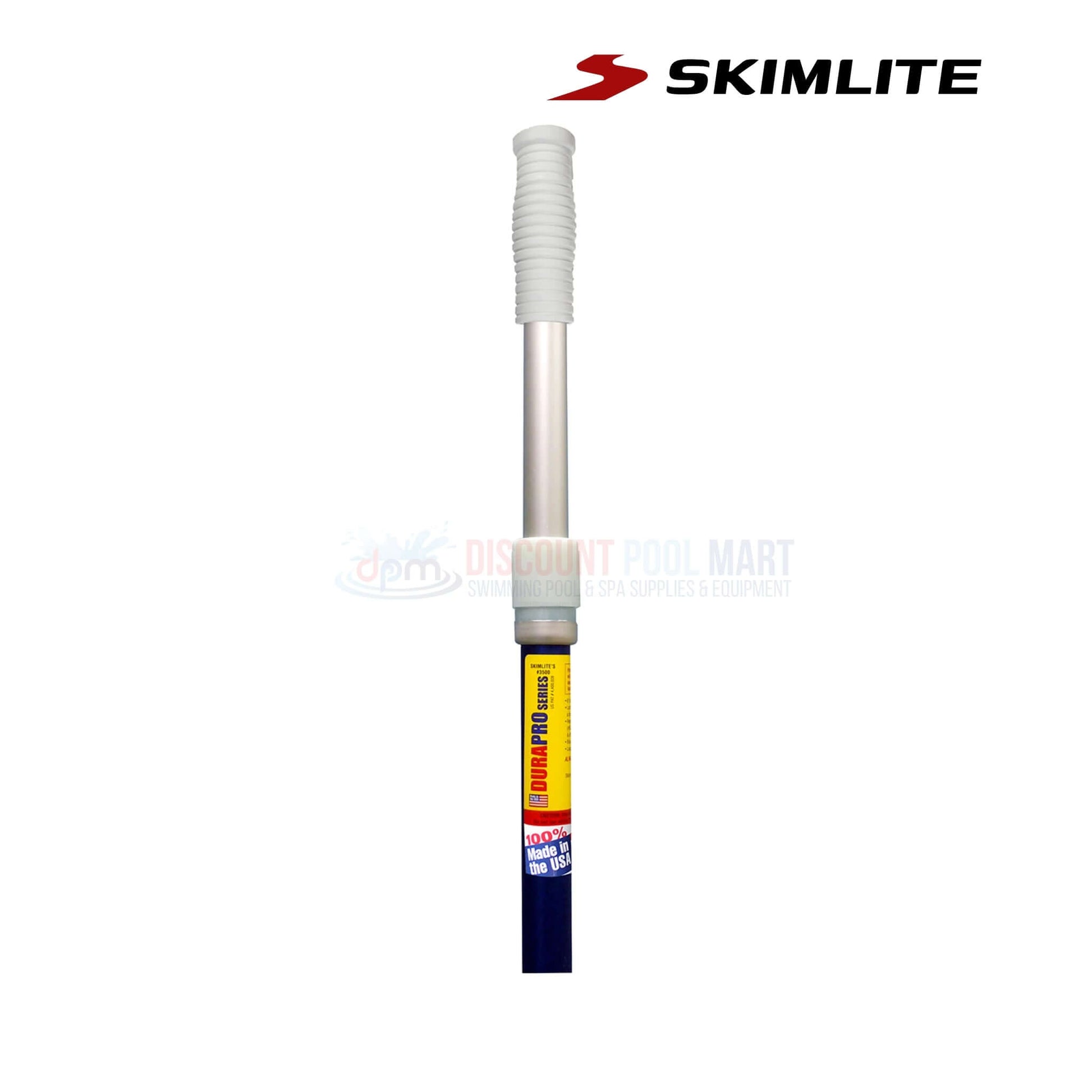 Skimlite Eliptilock telescopic pole 8'-16' with dual lock for efficient pool maintenance from Discount Pool Mart DPM.