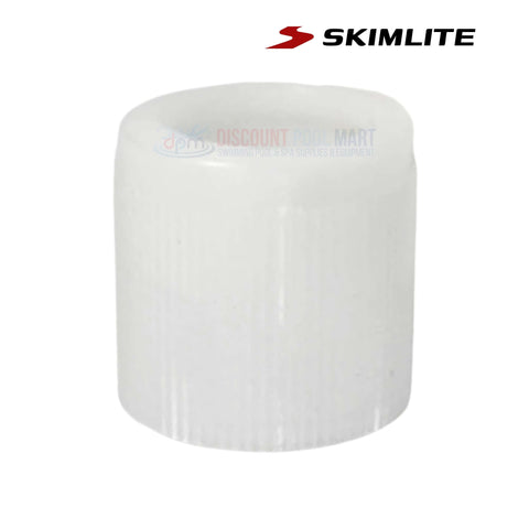 Skimlite 502 female fitting for pool poles 3500, 5006, 5008. White replacement part. Available at Discount Pool Mart DPM.