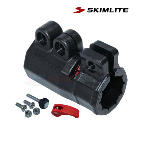 Skimlite 622CL Small Lever Body for Carbonlite poles with hardware from Discount Pool Mart DPM, ensuring durability and reliability.