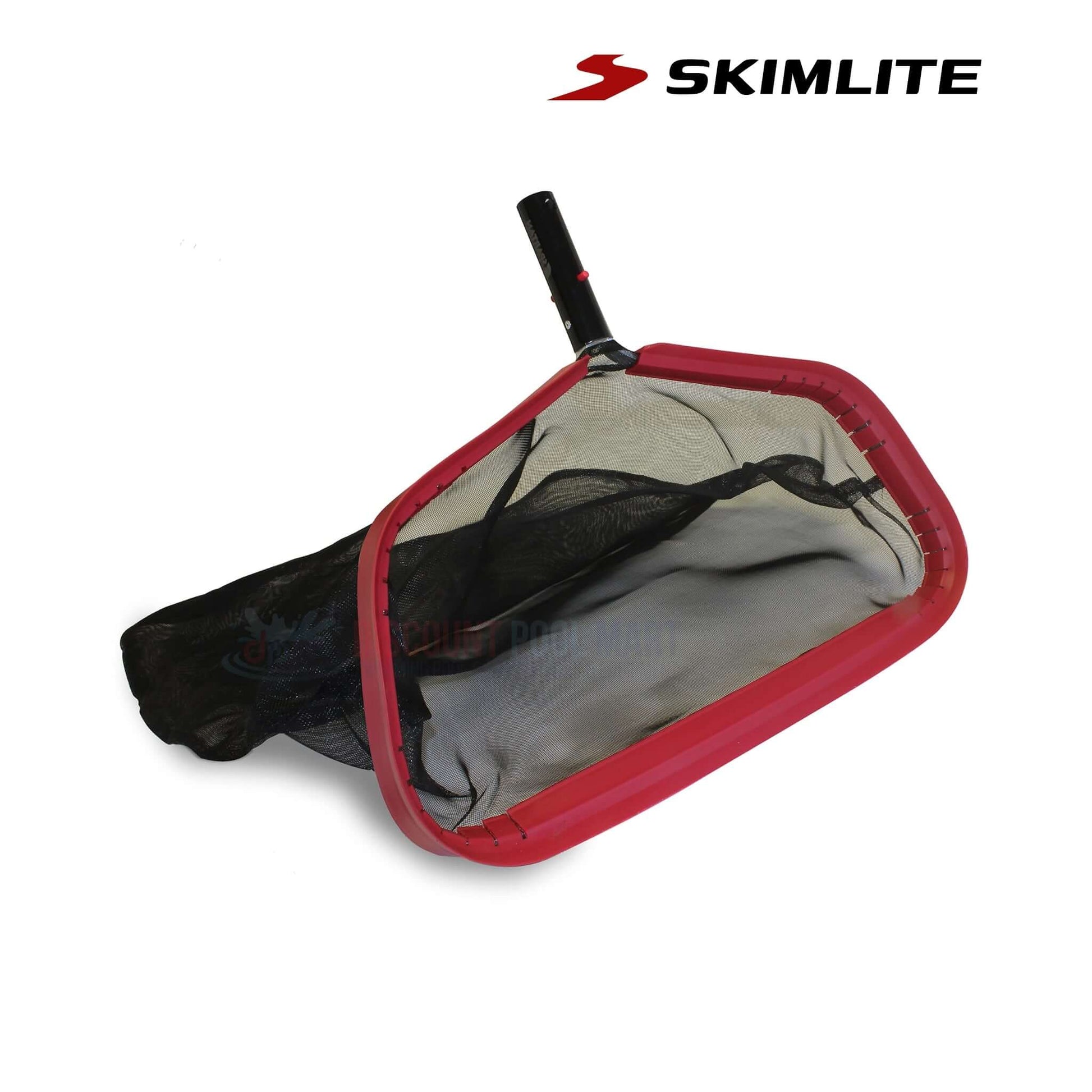 Skimlite Spartan Wide Mouth Rake SP400 with fine mesh net for efficient pool cleaning from Discount Pool Mart DPM.
