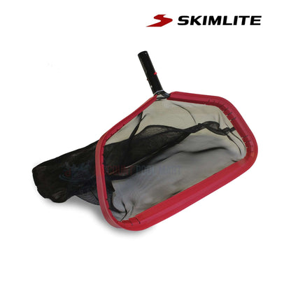 Skimlite Spartan Wide Mouth Rake SP400 with fine mesh net for efficient pool cleaning from Discount Pool Mart DPM.