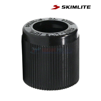 Skimlite 922 female fitting for small telescopic pole in black, available at Discount Pool Mart DPM.