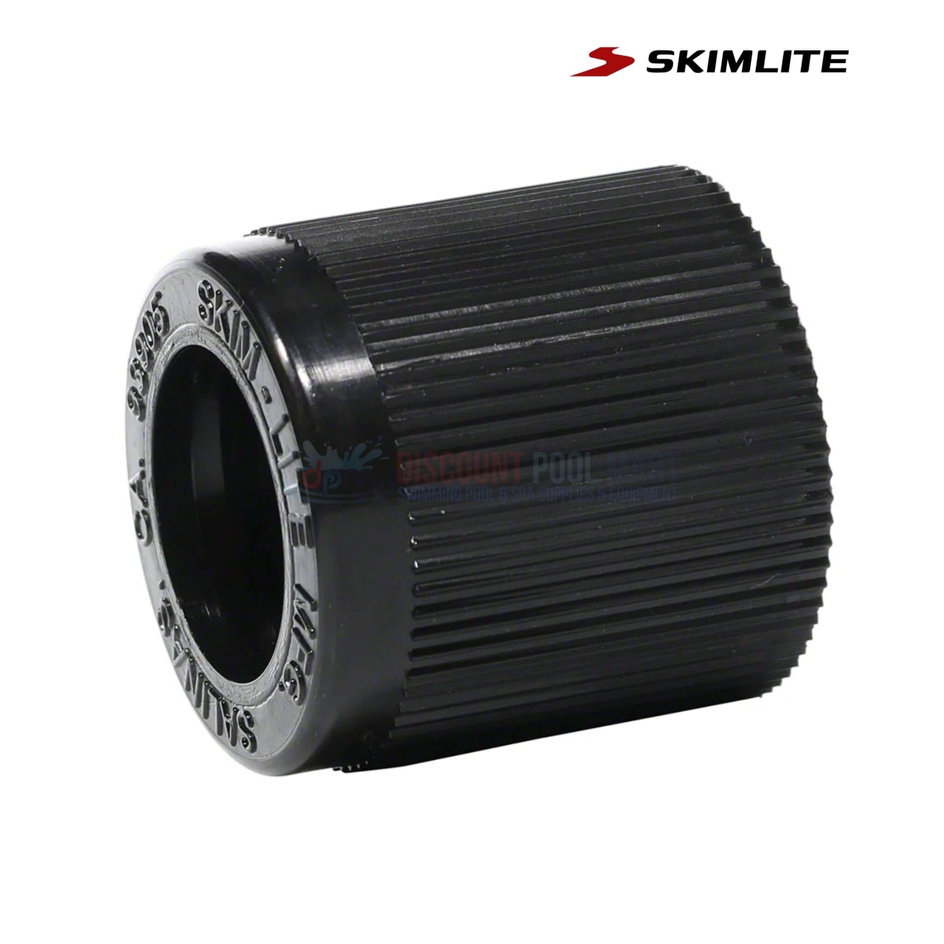 Skimlite 922 female fitting for small telescopic poles, black component. Available at Discount Pool Mart (DPM).