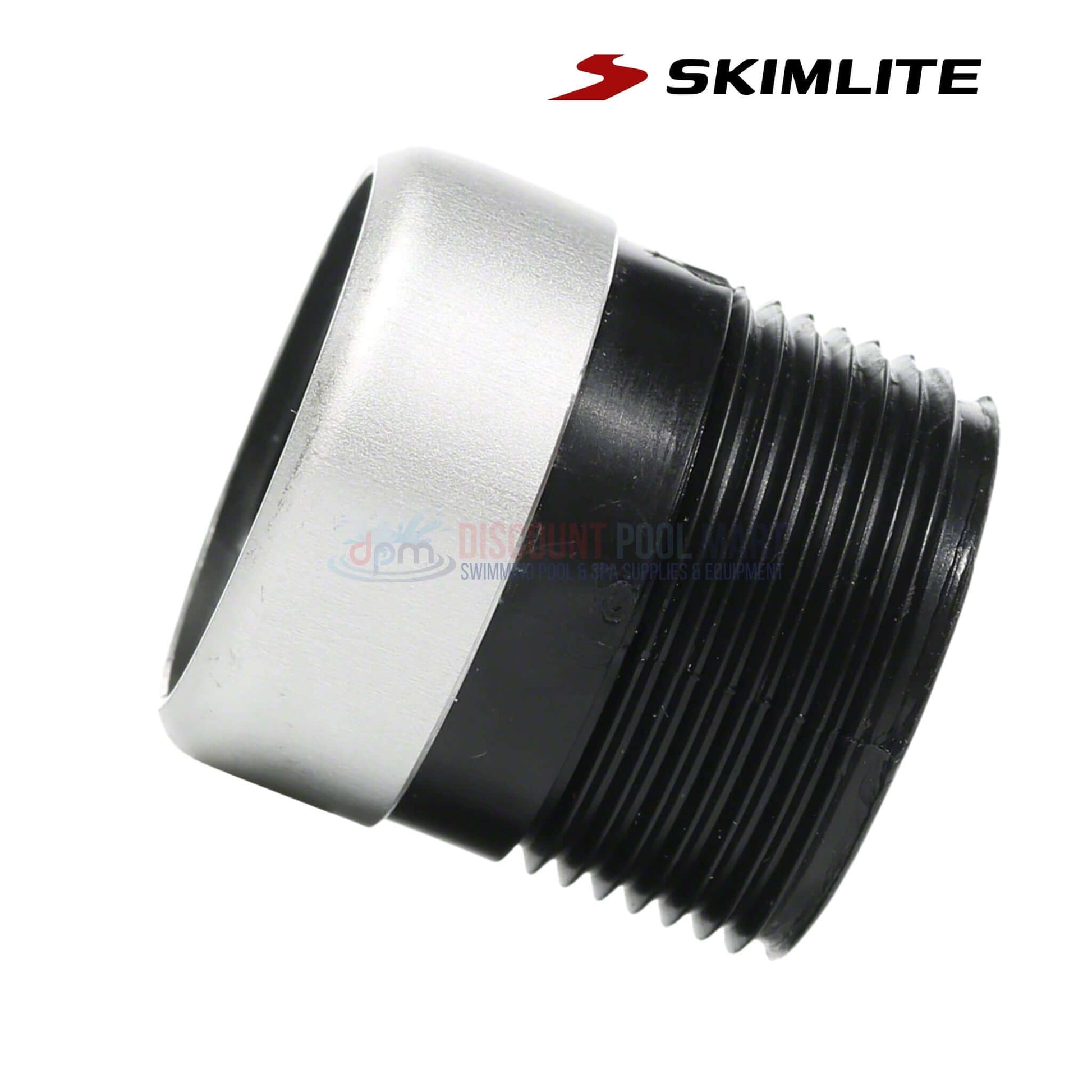 Skimlite Male Fitting for Large Telescopic Poles, Black, 521 model at Discount Pool Mart DPM for easy pool maintenance.