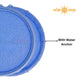Close-up of Solar Sun Rings Pool Cover SSRA-BL-02, showing water anchor feature. Available at Discount Pool Mart DPM.