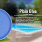 Solar Sun Rings Pool Cover in Plain Blue with water anchor; efficient passive solar heating by Discount Pool Mart DPM.