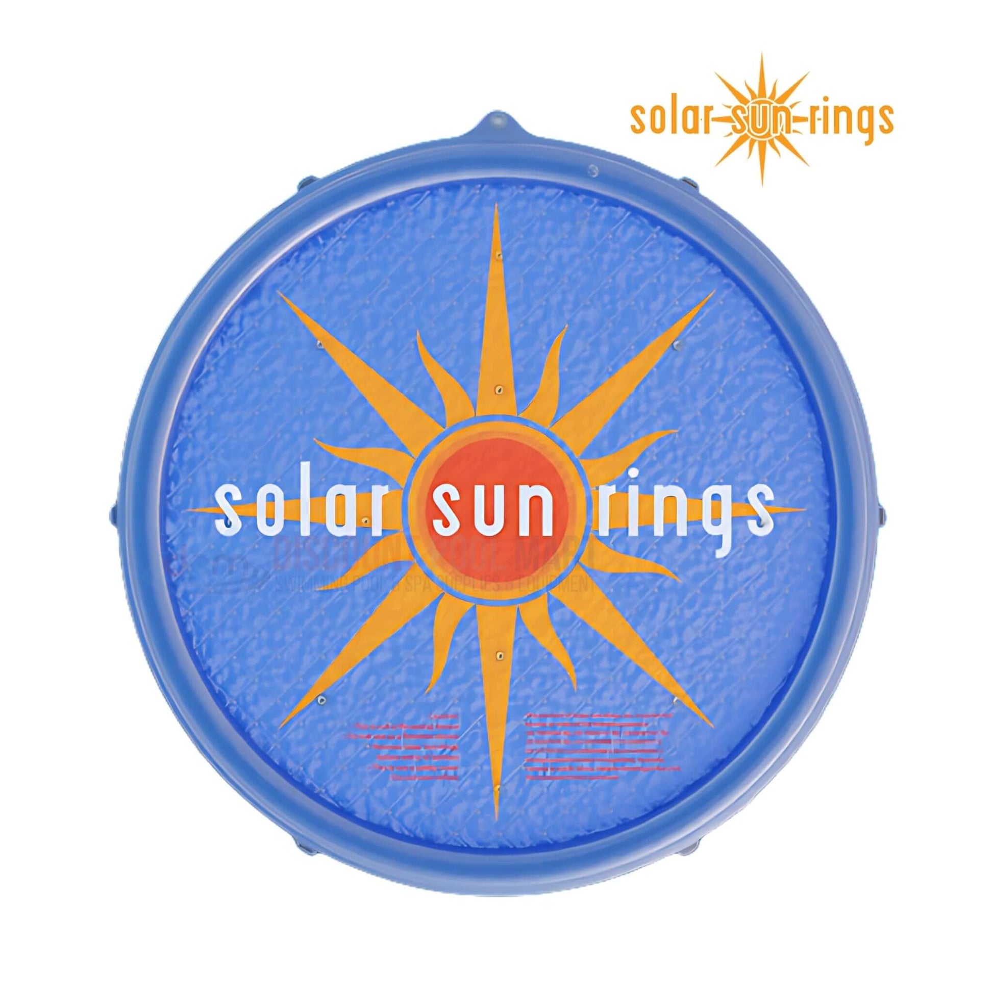 Solar Sun Rings Pool Cover SSR-SB-02, 5' x 5', Sunburst Design from Discount Pool Mart DPM