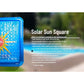 Solar Sun Square Pool Cover with Water Anchor, 5' x 5', heating & protecting pool, SKU SSSA-SB, Discount Pool Mart DPM.