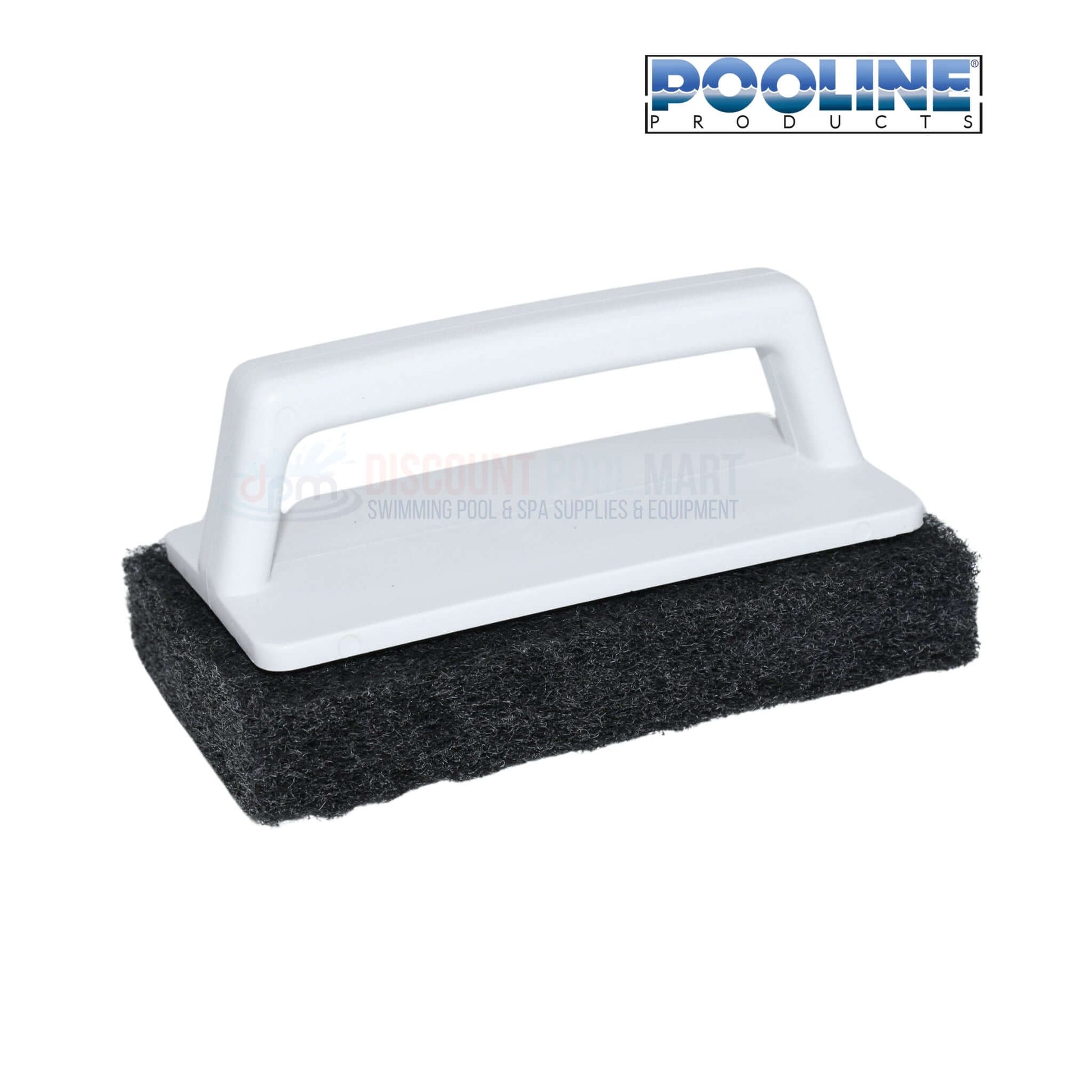 Super Scrubber 11077S with handle and scrub pad, ideal for pool cleaning tasks. Available at Discount Pool Mart DPM.