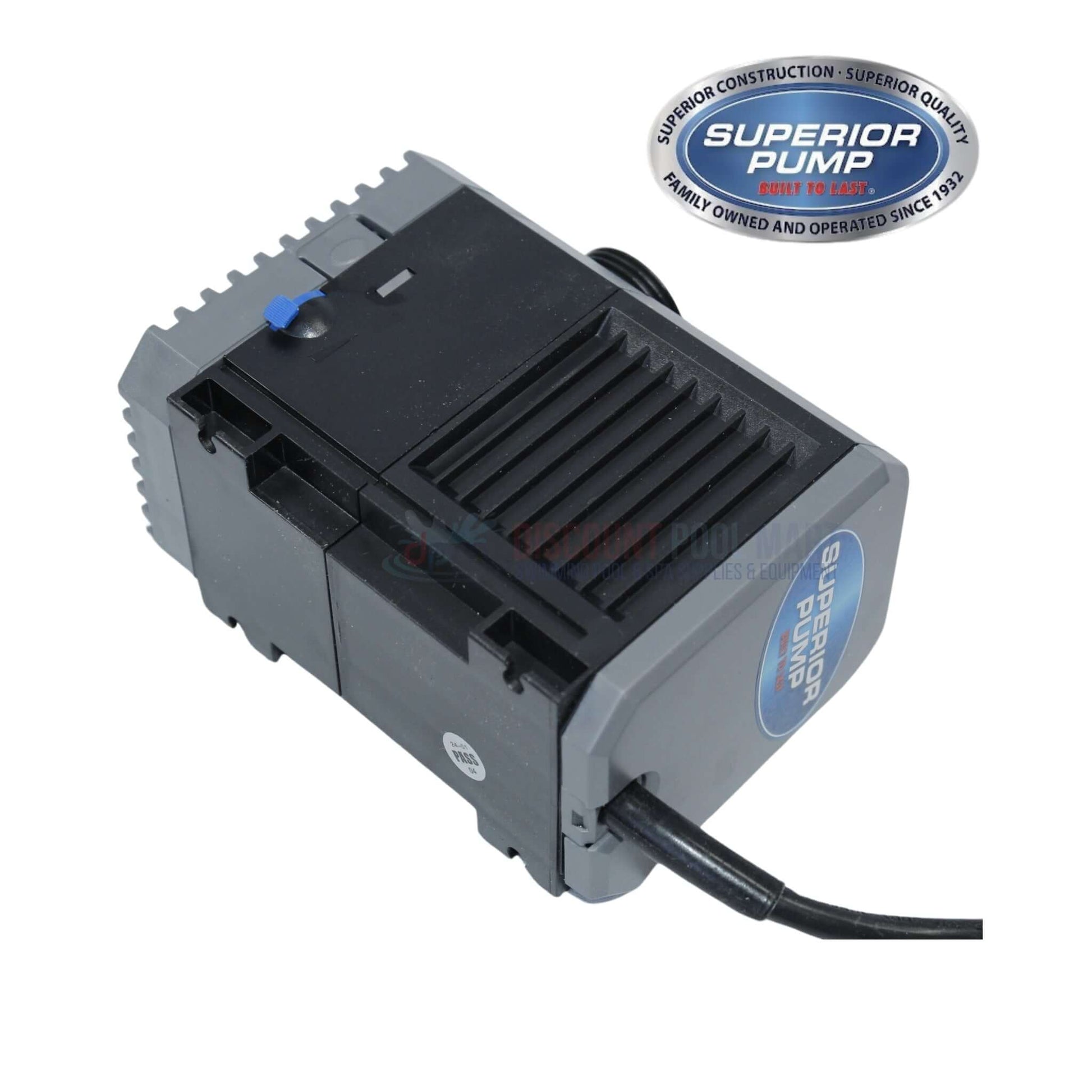 Superior Mag Drive Utility Submersible Pump from Discount Pool Mart, 810 GPH, 90091 model for versatile water transfer.