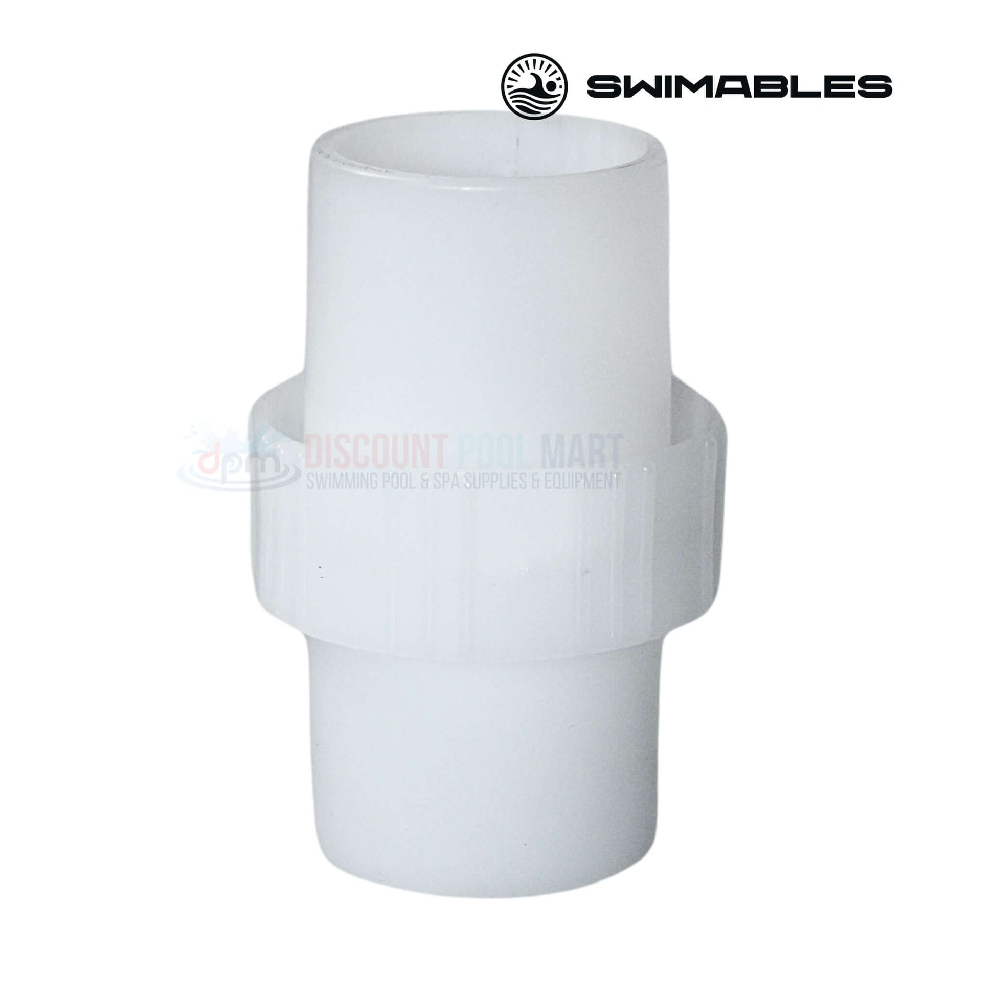 Swimables 1.5" Hose Connector for pool vacuum hoses, compatible with Hayward AXV092. Available at Discount Pool Mart DPM.