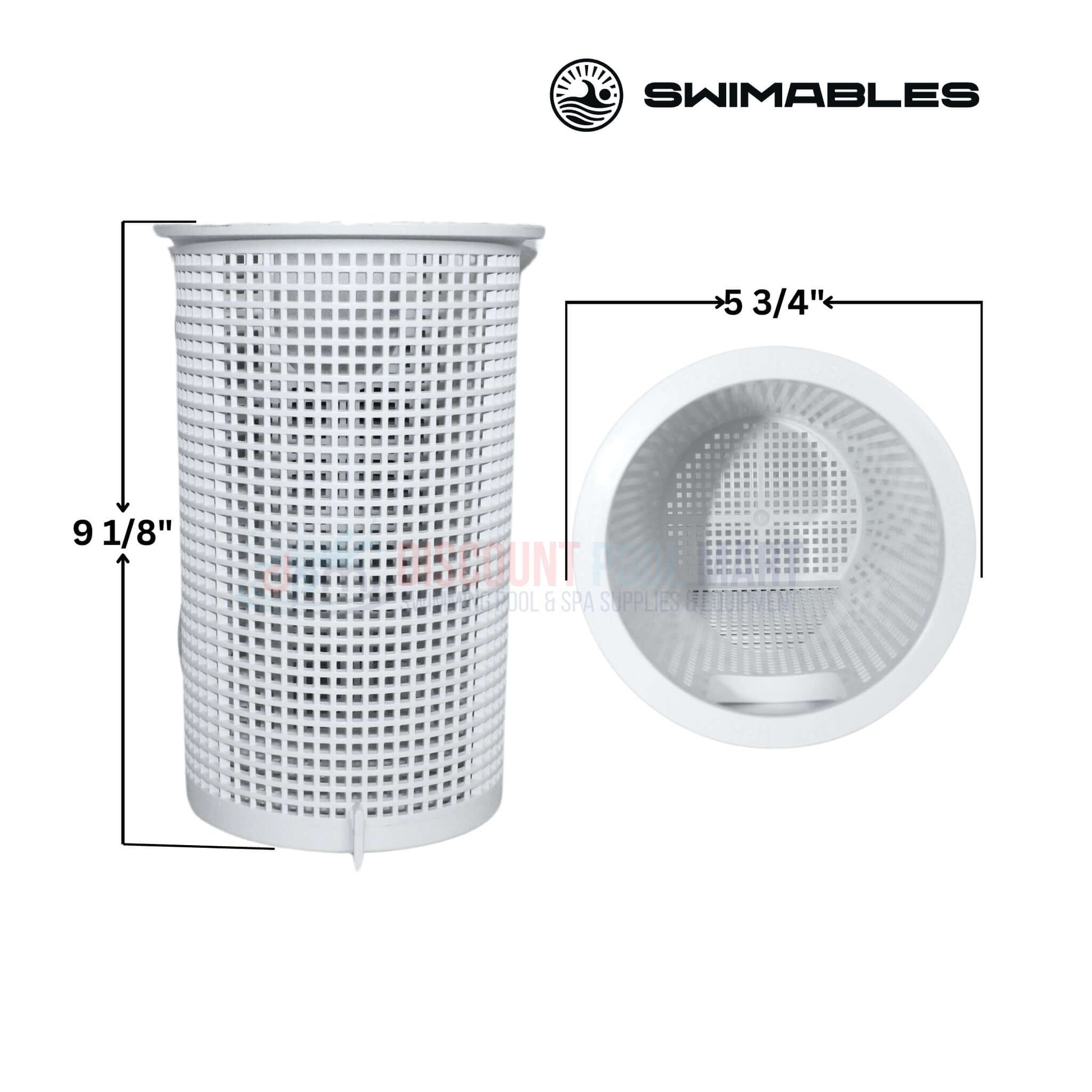 Swimables Basket for Hayward Super II Pumps SPX3000M, 9-1/8" height, 5-3/4" diameter, Discount Pool Mart DPM.