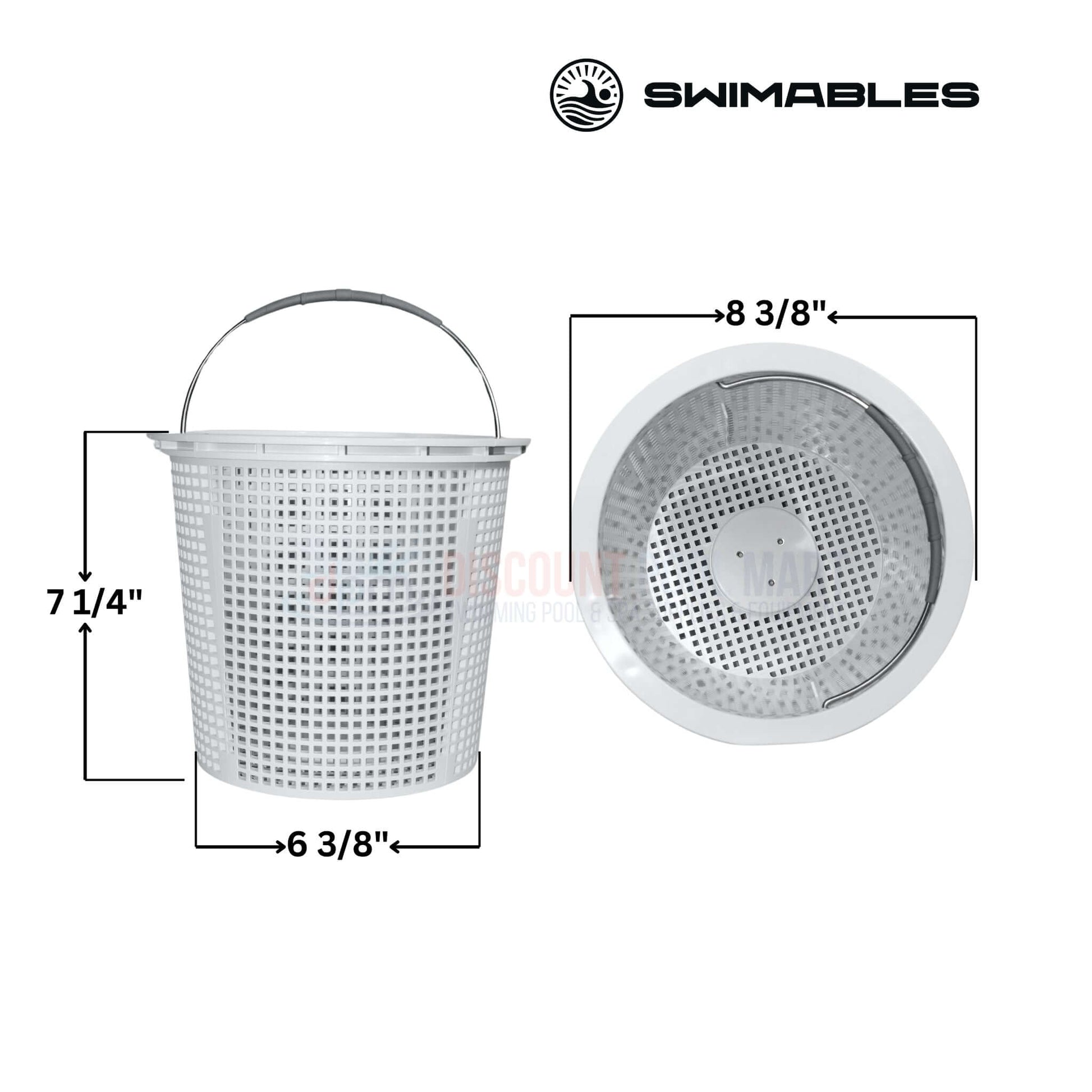 Swimables Basket for Pentair Admiral S-200 Skimmers, model SW-91-200, from Discount Pool Mart DPM, durable and effective.