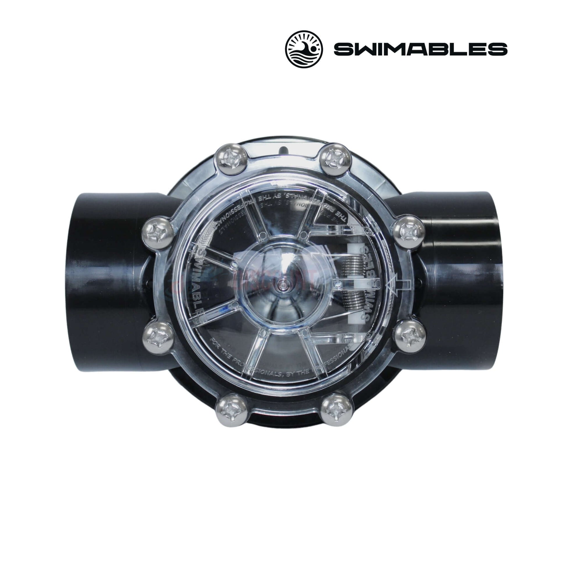 Swimables CPVC Check Valve SW-35-120, 2" x 2.5", compatible with pool plumbing. Discount Pool Mart DPM.
