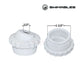 Swimables 1/2" Directional Fitting with 1 1/2" Connections, White, Durable, High-Quality Pool Part, SKU: SW-30-820, Discount Pool Mart DPM