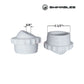 Swimables Directional Threaded Eyeball Fitting SW-30-810, white, 1.5"x.375", from Discount Pool Mart DPM