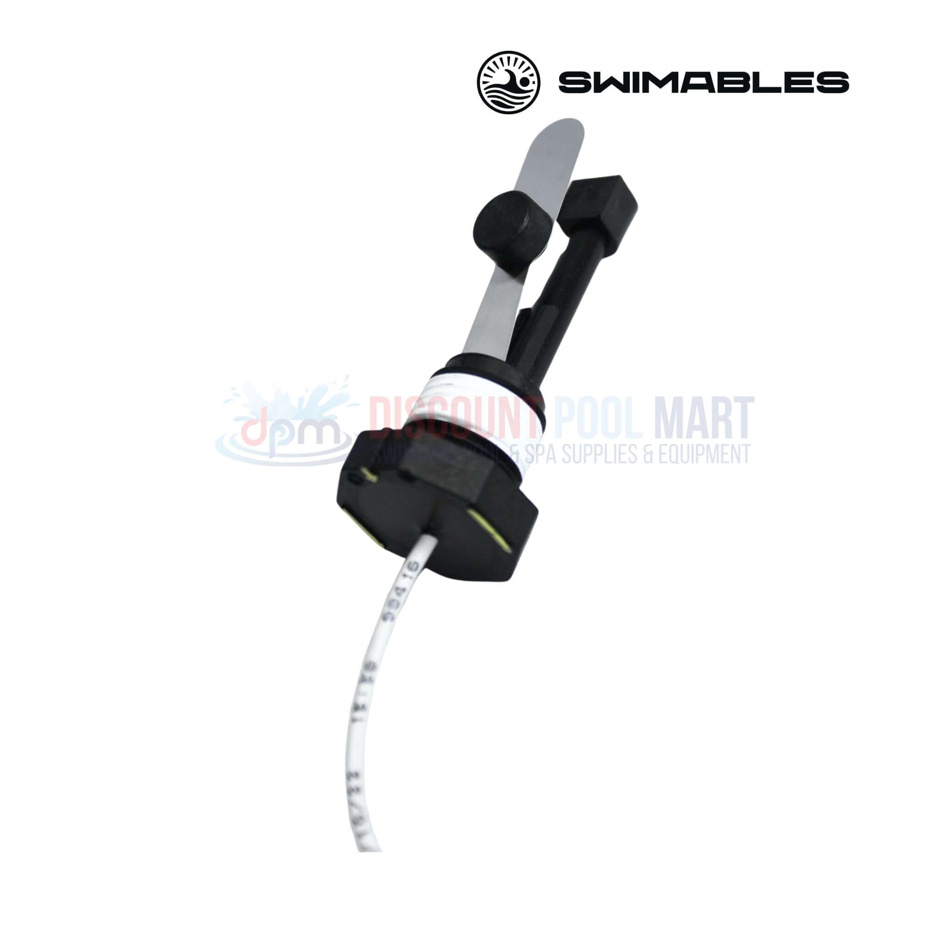 Swimables Flow Switch For Hayward AquaRite Salt Systems | 15' | GLX-FLO-RP | SW-76-110, black flow switch with cable, from Discount Pool Mart.
