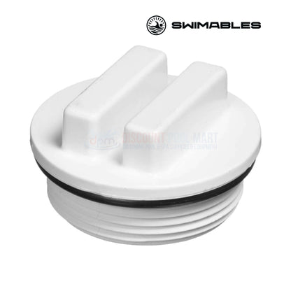Swimables Hayward Style Filter Drain Plug with O-Ring, 1.5 inch. Available at Discount Pool Mart DPM for leak-free maintenance.