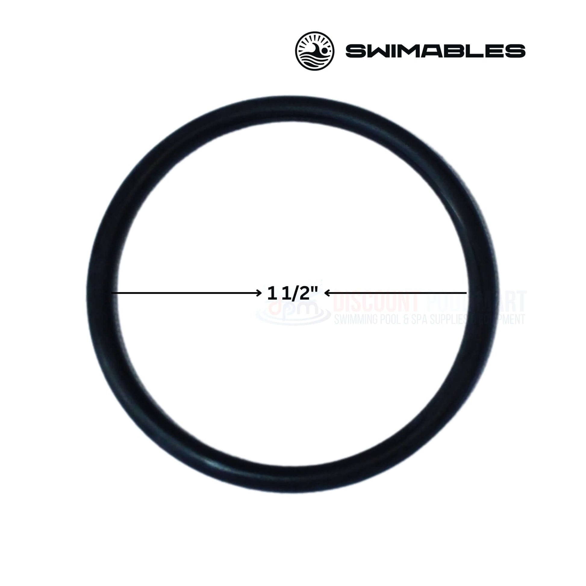 Swimables O-ring for Hayward filters 1.5 inch size at Discount Pool Mart DPM for leak-free seal during maintenance.