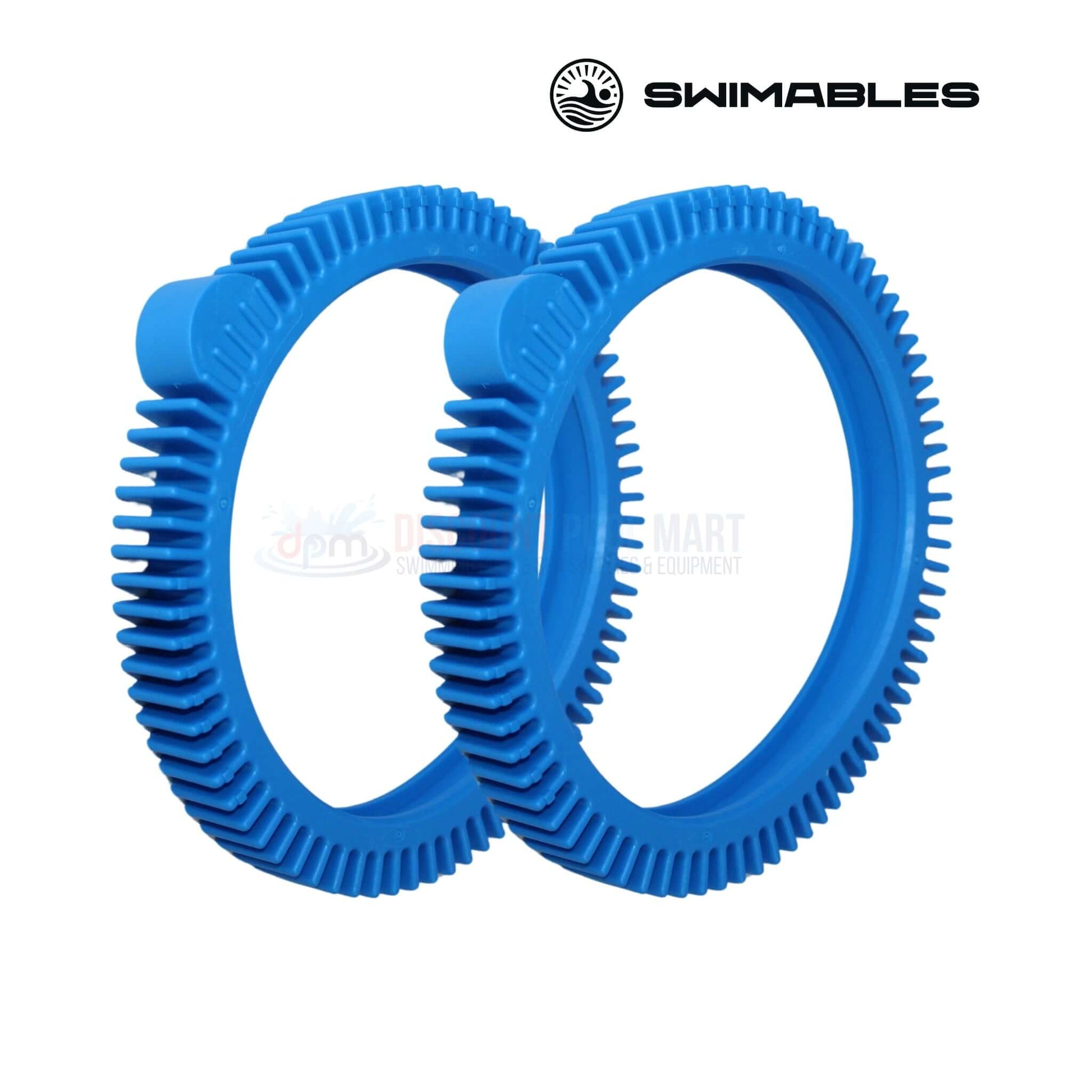 Swimables Front Tire with Super Humps 2-Pack for Hayward Poolvergnuegen by Discount Pool Mart DPM.