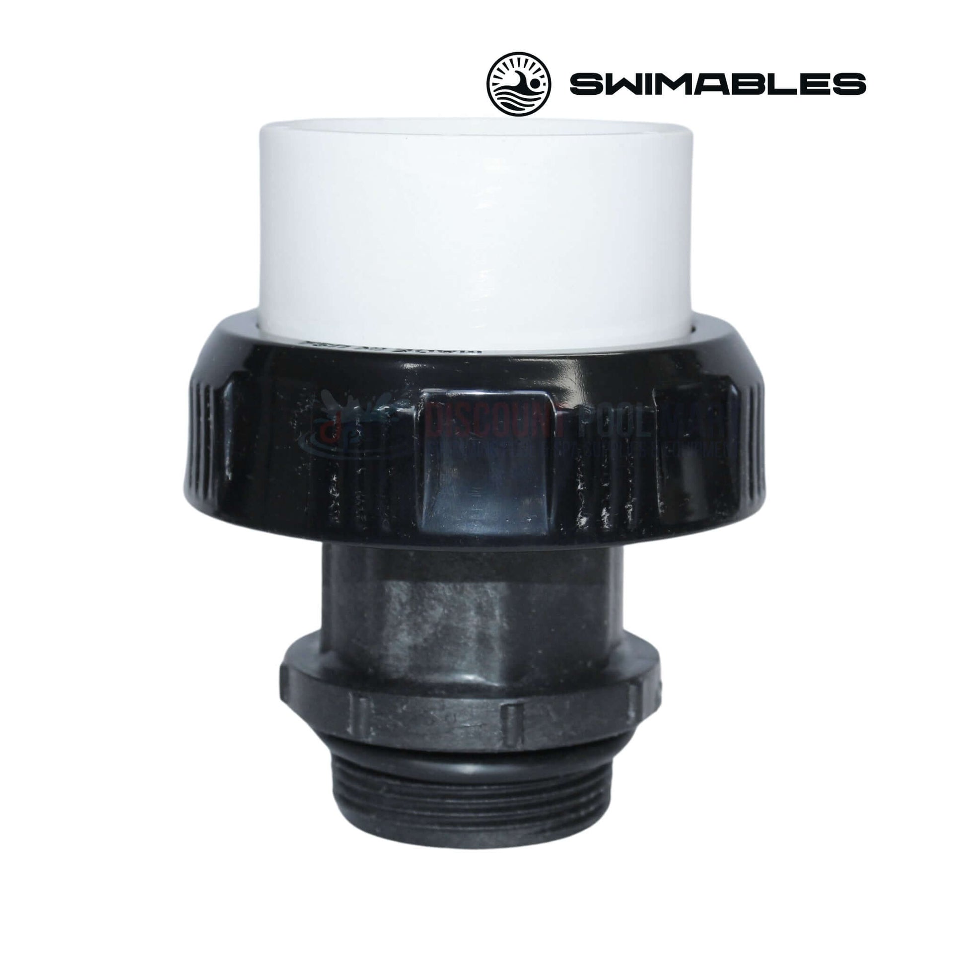 Swimables High Temp Union SW-30-317, 1.5" MIP x 2" Socket, durable for pool and spa use, Discount Pool Mart DPM.
