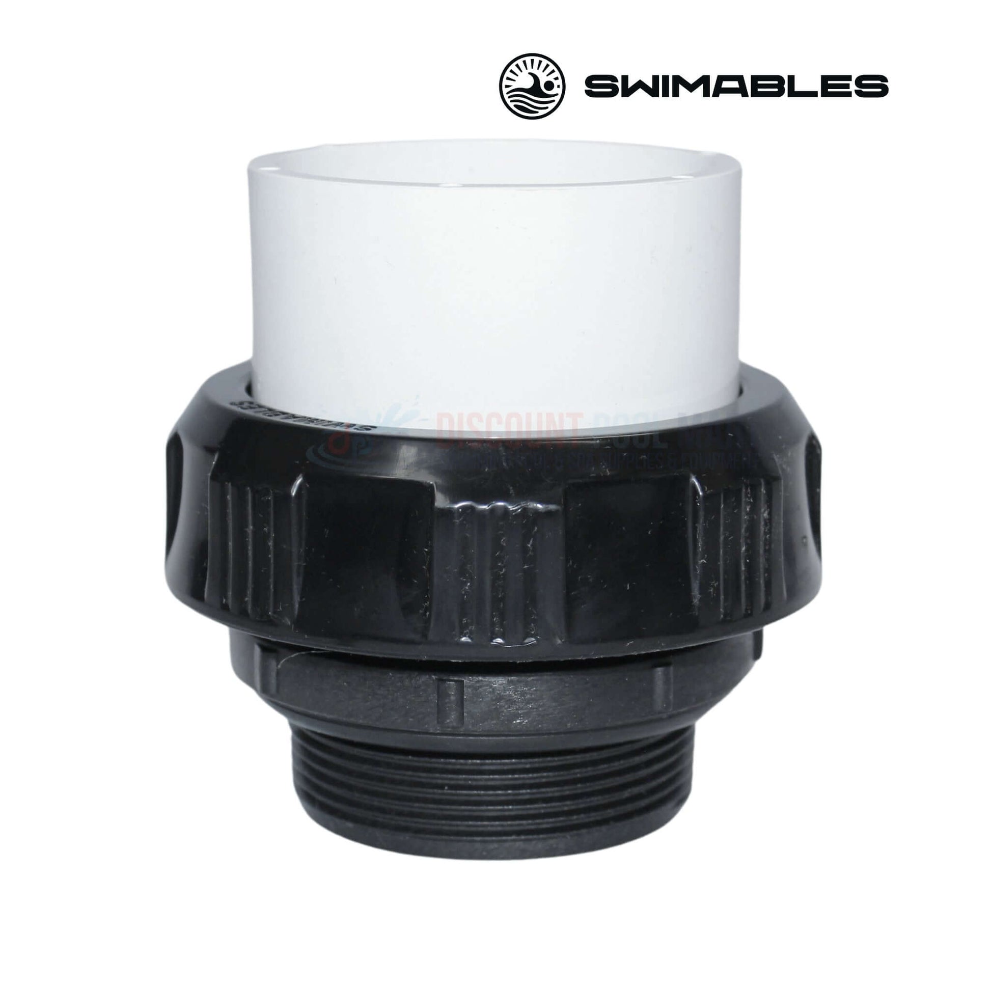 Swimables High Temp Union SW-30-220, 2" MIP x 2" Socket, durable pool connection, available at Discount Pool Mart DPM.