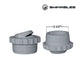 Swimables MIP Threaded Directional Eyeball Fitting SW-30-851, 1.5-inch, grey, discount pool mart, durable slotted design.