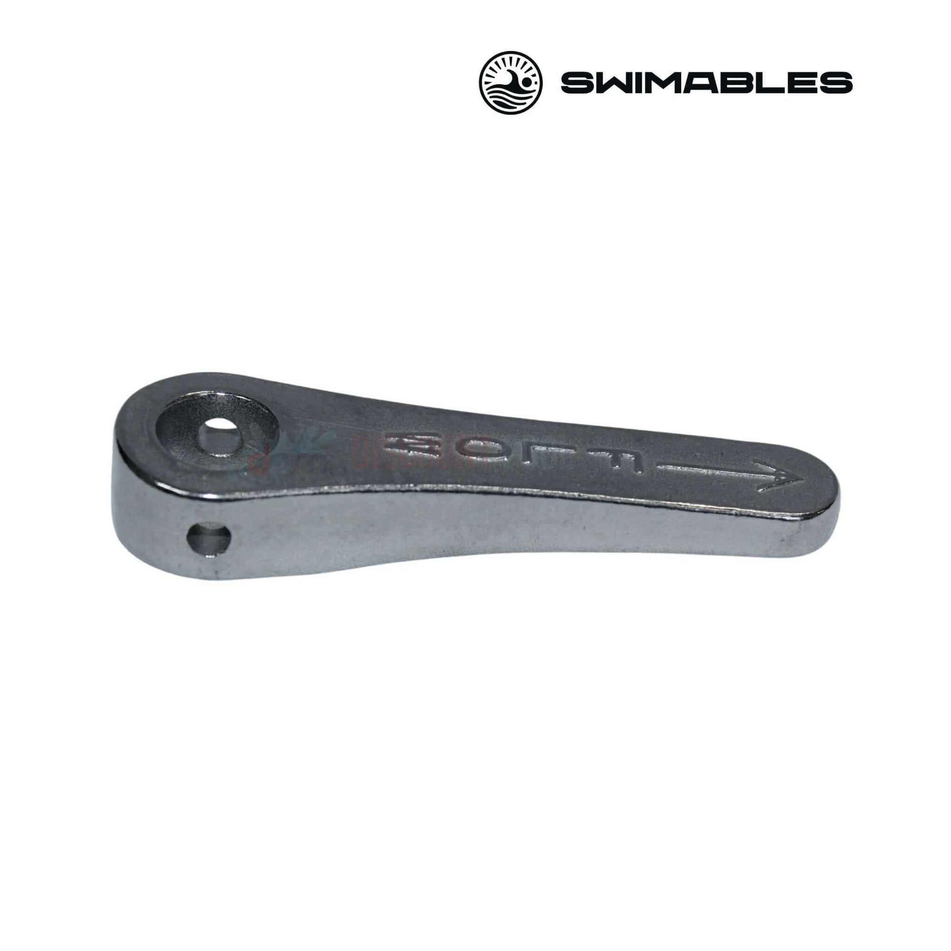Swimables Ortega Valve 316 Stainless Steel Handle SW-31-392 from Discount Pool Mart DPM for durable pool and spa performance.