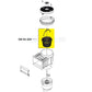 Diagram of Swimables Skimmer Basket SW-91-324 for Waterway Renegade, available at Discount Pool Mart DPM.