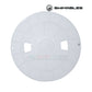 Swimables Skimmer Lid for Pentair Swimquip U-3, part number 08650-0058, available at Discount Pool Mart (DPM).