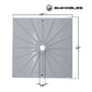 Swimables Square Lid grey 10"x10" for Hayward skimmers, model SPX1082E, from Discount Pool Mart DPM.