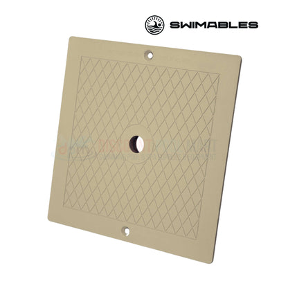 Swimables square lid for Hayward skimmers in tan, 10"x10", direct replacement for SPX1082E, available at Discount Pool Mart DPM.