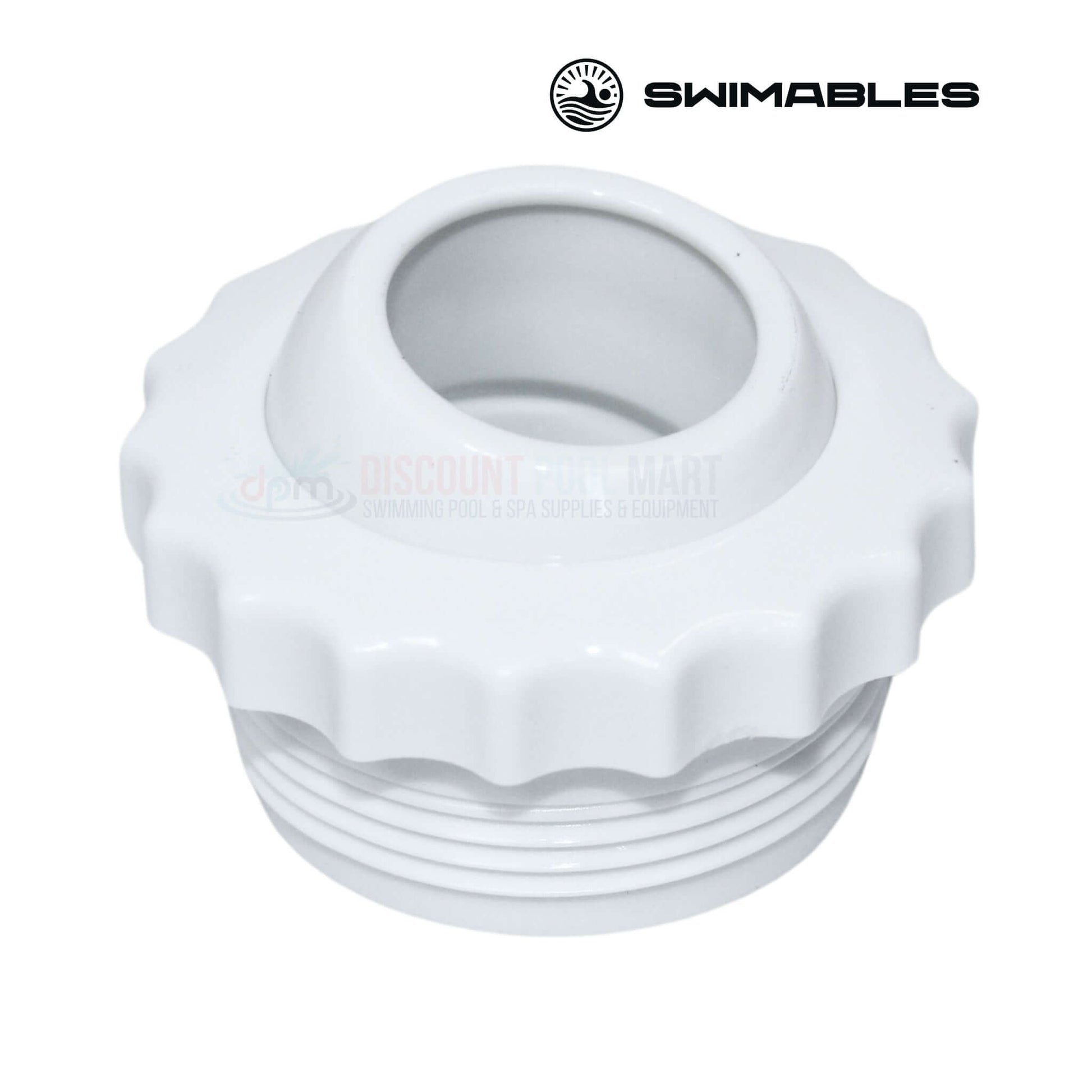 Swimables Threaded Directional Eyeball Fitting 1 inch SW-30-840 at Discount Pool Mart for effective water circulation.