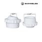 Swimables Threaded Directional Eyeball Fitting, White, 0.75" x 1.5", available at Discount Pool Mart DPM.
