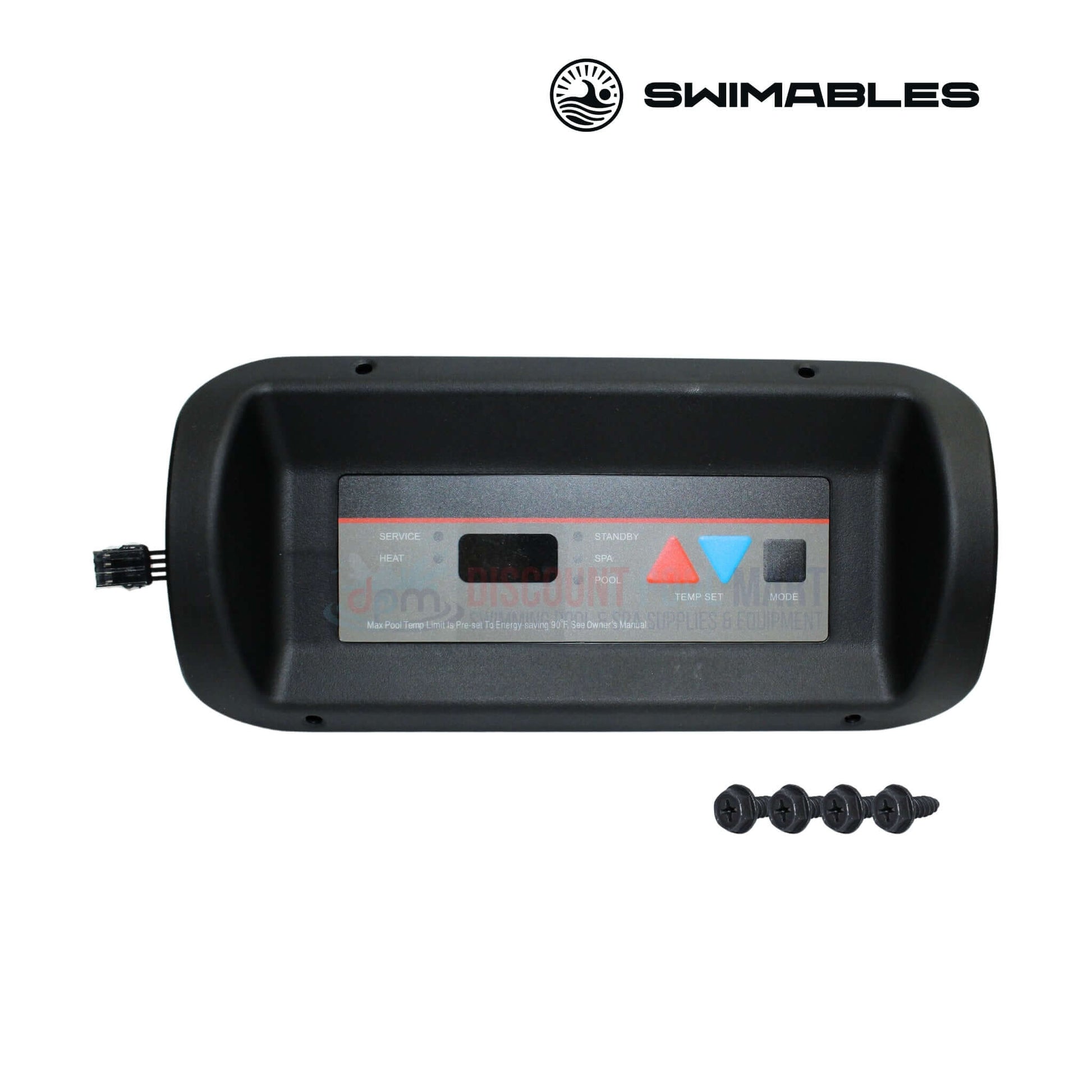 Swimables bezel and keypad assembly SW-42-909 for Hayward Universal H-Series heaters at Discount Pool Mart DPM.