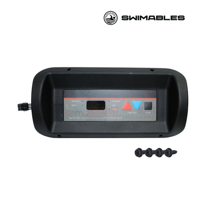 Swimables bezel and keypad assembly SW-42-909 for Hayward Universal H-Series heaters at Discount Pool Mart DPM.