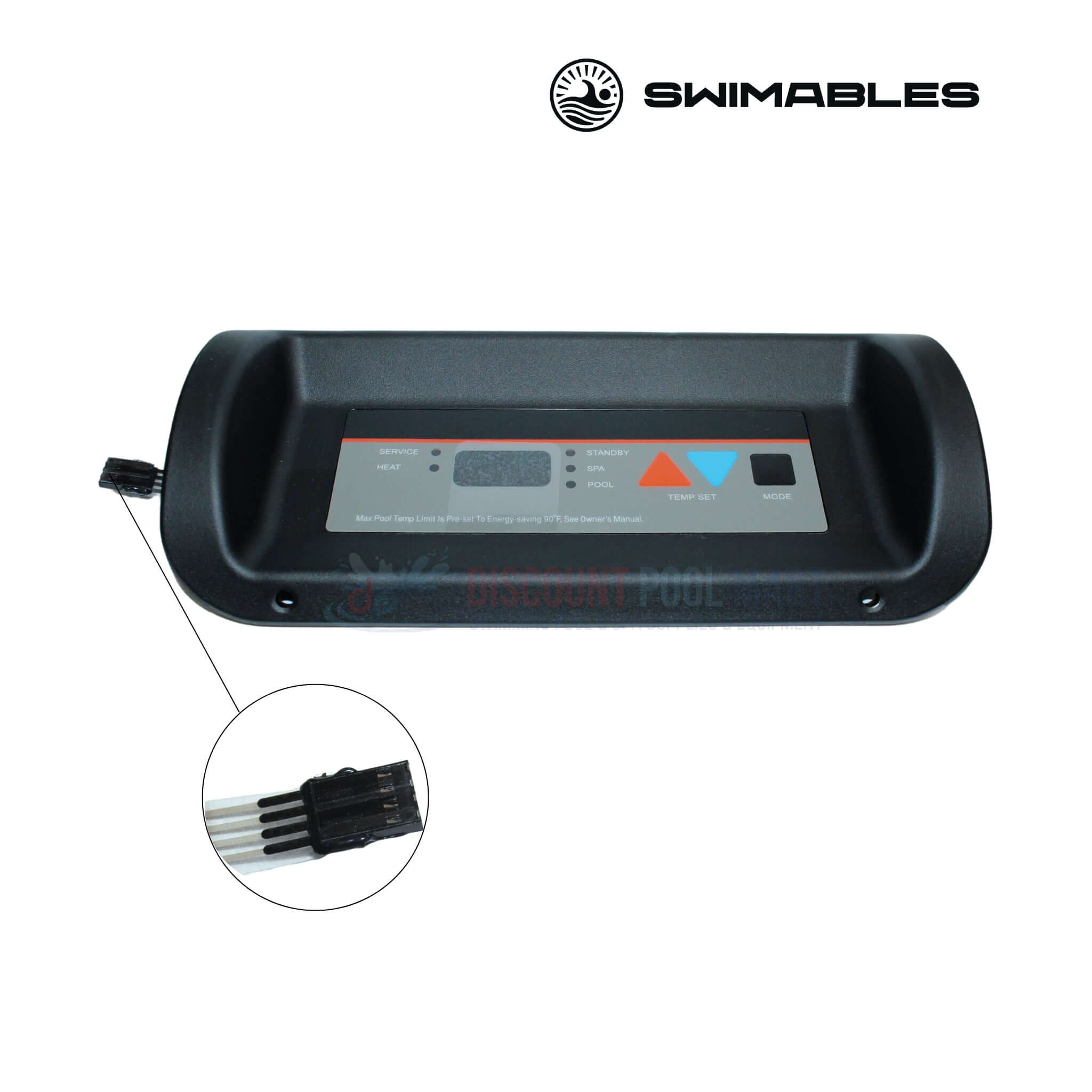 Swimables Bezel and Keypad Assembly For Hayward Universal H-Series Low