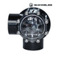 Swimables CPVC 90 Degree Check Valve SW-35-920 with clear cover at Discount Pool Mart DPM for pool plumbing.