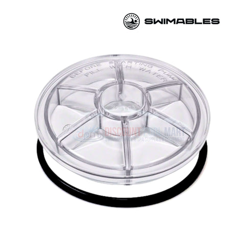 Swimables Clear Pump Lid for Pentair IntelliFlo & WhisperFlo by Discount Pool Mart DPM, model SW-21-151.