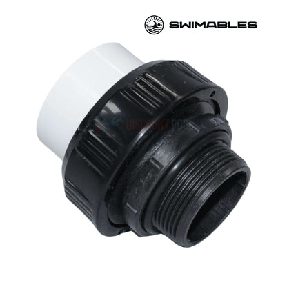 Swimables High Temp Union SW-30-215 1.5" MIP x 1.5" Socket for pool equipment at Discount Pool Mart DPM.