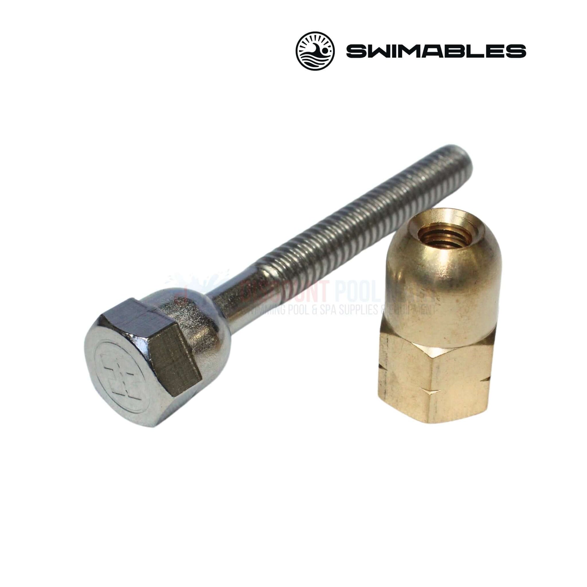 Swimables Nut Bolt Kit for Hayward Filter Clamp | DEX2421J2 | SW-27-421 at Discount Pool Mart DPM.