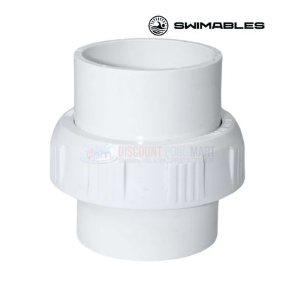 Swimables PVC Slip-to-Slip Union 2" SW-30-020 from Discount Pool Mart DPM for efficient plumbing connections.