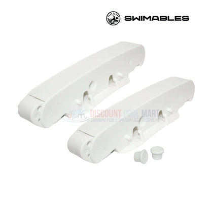 Swimables Pod Kit for Hayward Navigator Pool Vac Cleaners, white, from Discount Pool Mart DPM, includes pod assemblies and plugs.