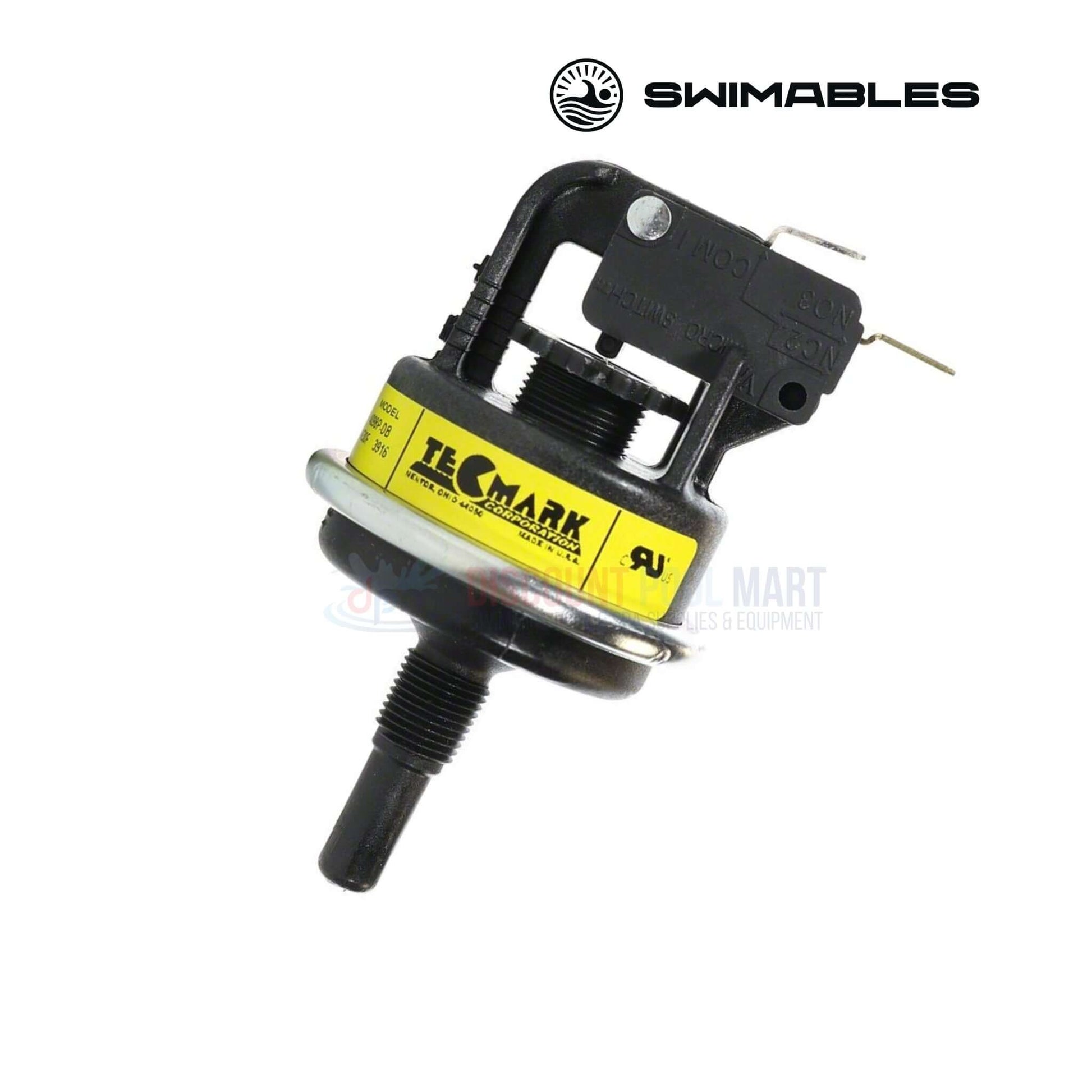 Swimables Pressure Switch for Raypak Low Nox Heaters SW-43-737 from Discount Pool Mart (DPM). Safe and efficient operation.