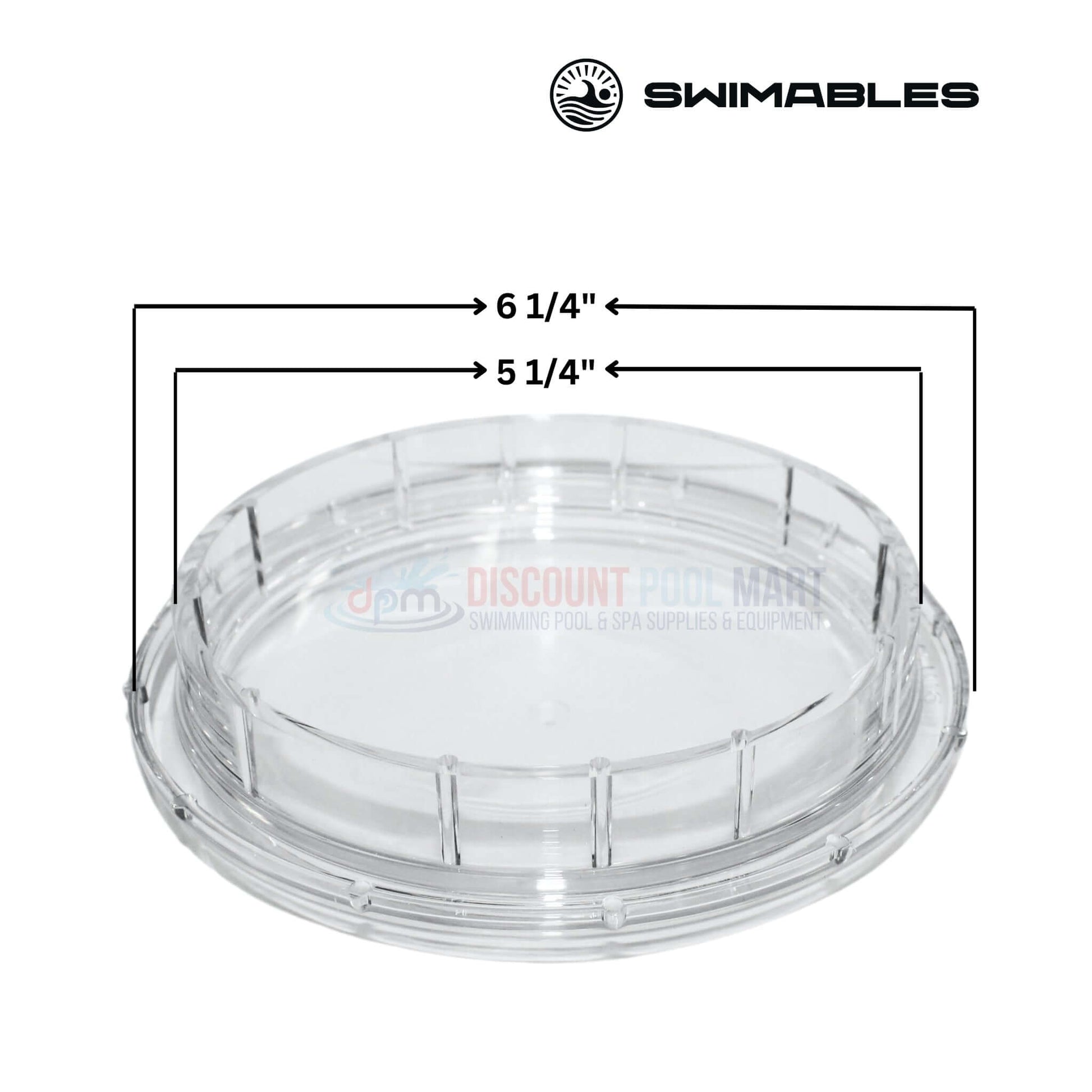 Swimables Pump Lid for Pentair SuperFlo and SuperMax Pumps, 6 1/4" x 5 1/4", available at Discount Pool Mart DPM.