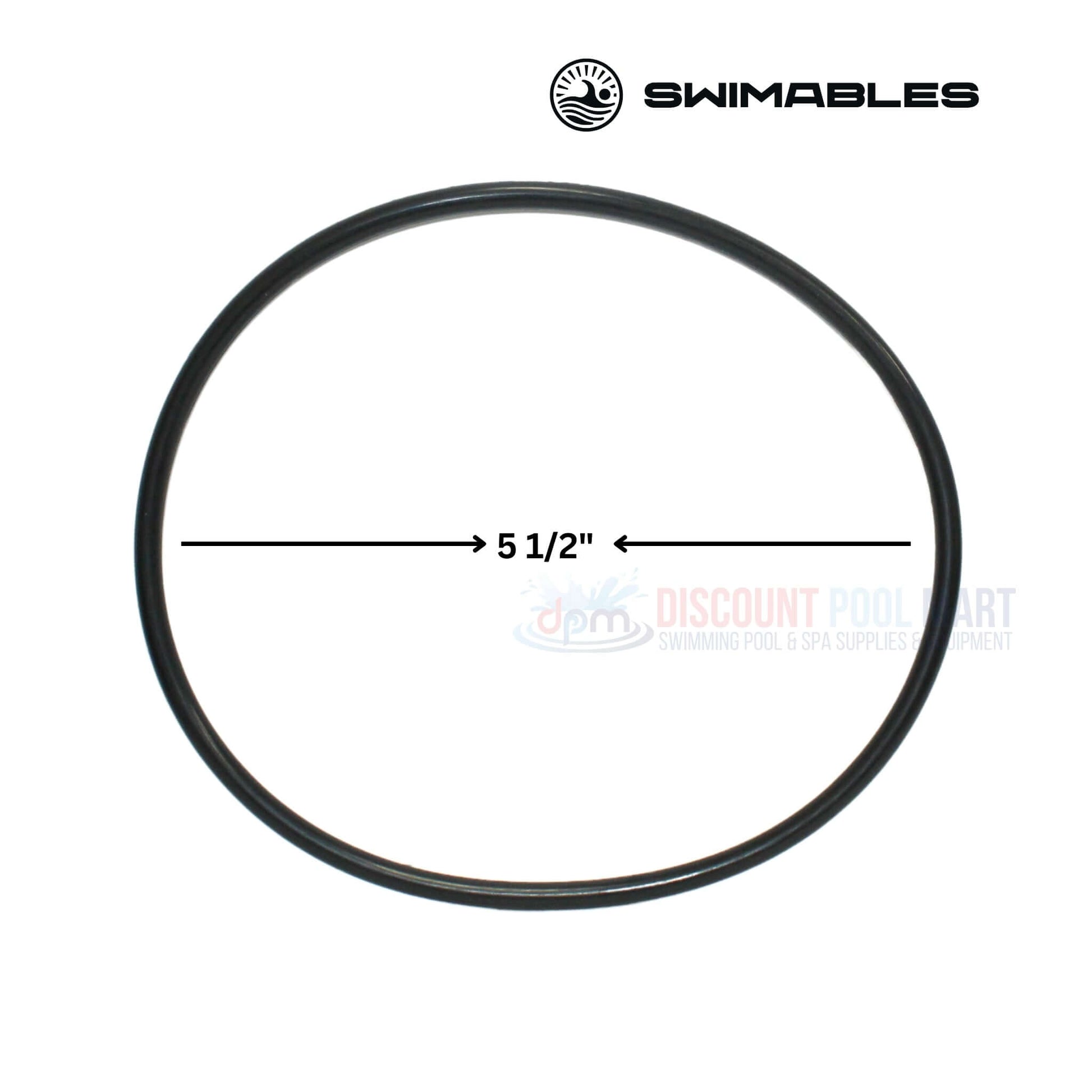 Swimables pump lid o-ring, 5.5 inches, for Pentair pumps, available at Discount Pool Mart DPM.