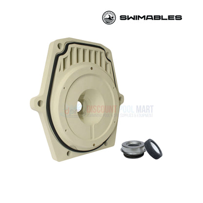 Swimables seal plate with gasket and shaft seal for Whisperflo and Intelliflo pumps - Discount Pool Mart DPM