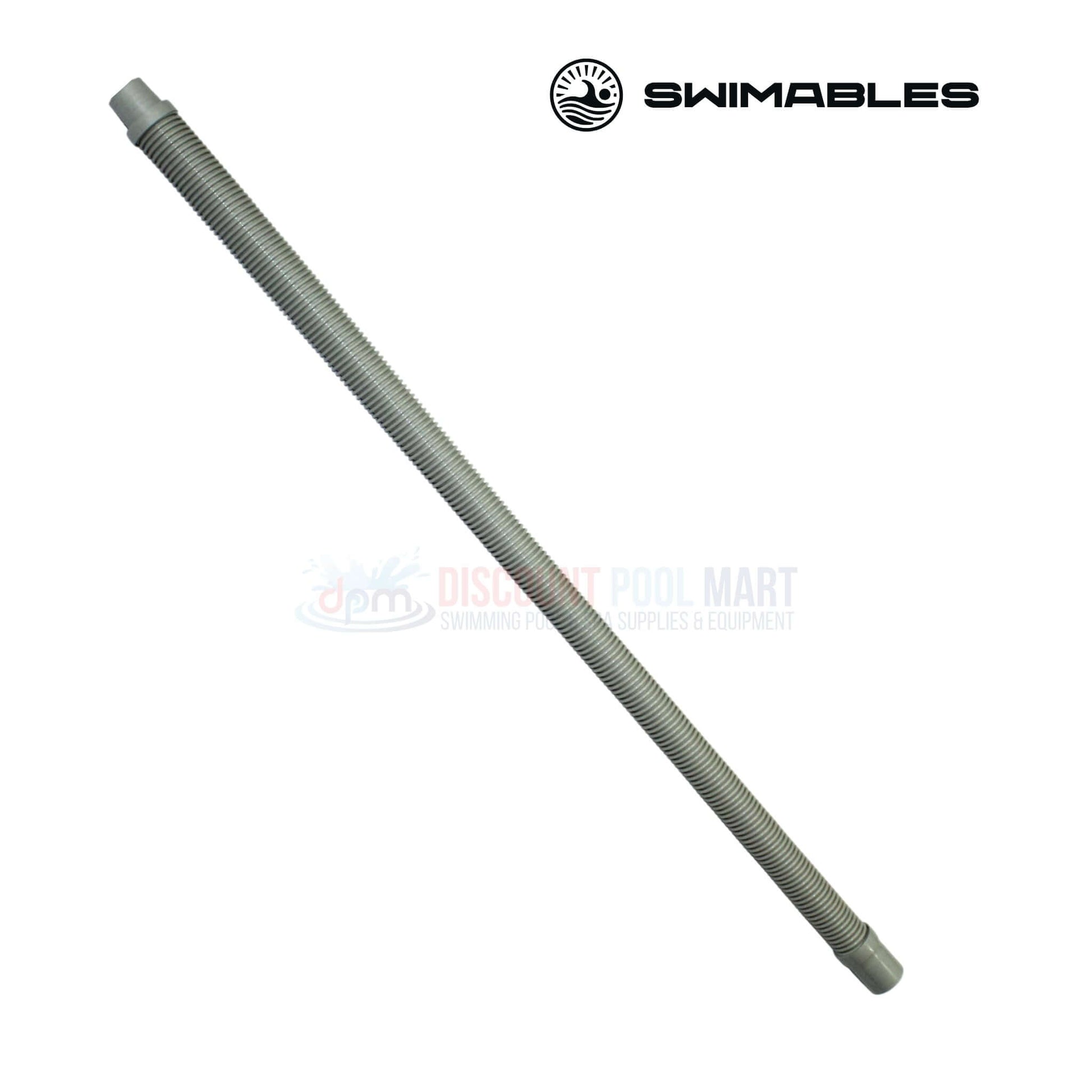 Swimables Sectional Leader Hose For Automatic Pool Cleaner Vacuum, 4' Ft, Forest Gray, from Discount Pool Mart DPM.