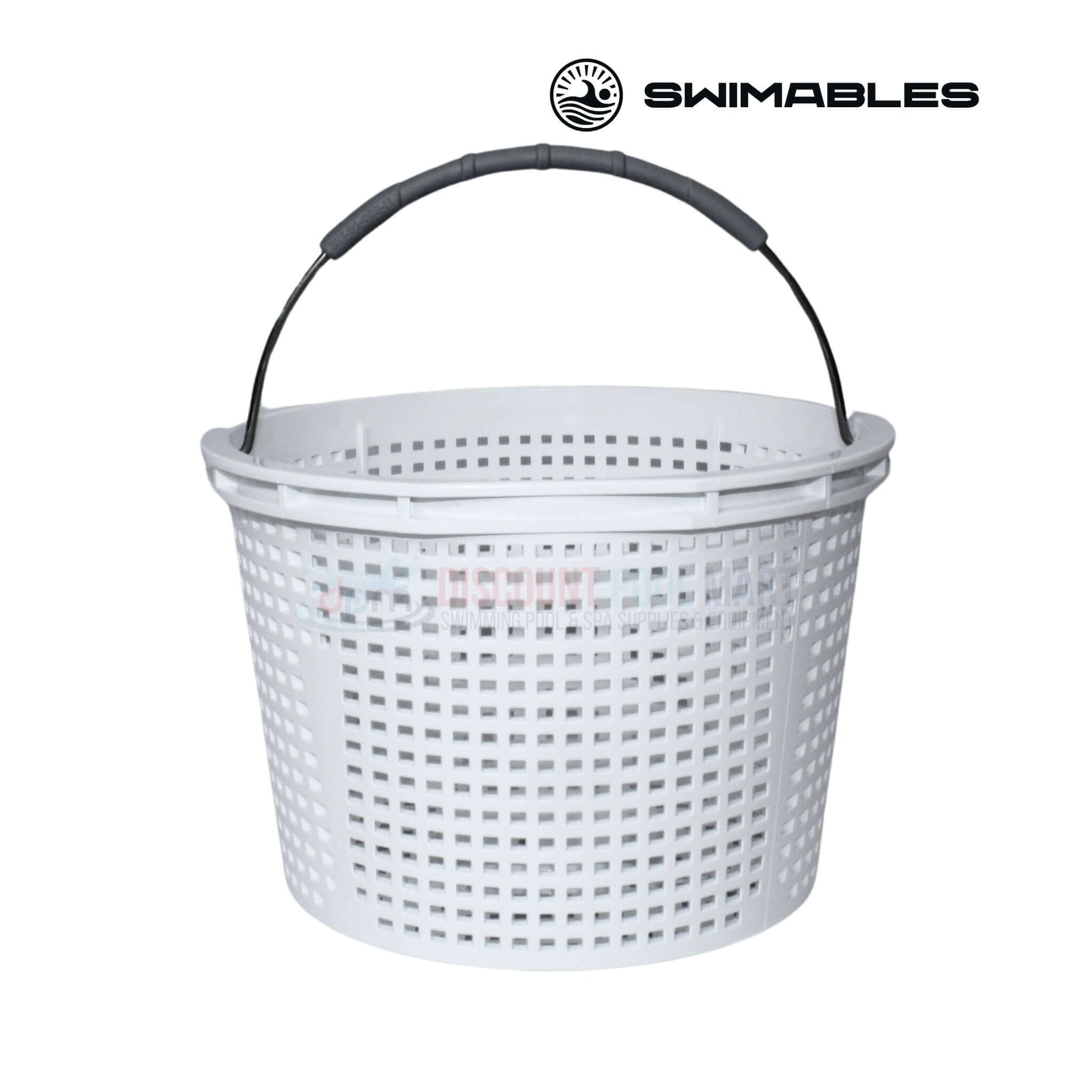 Swimables Skimmer Basket with Handle for Waterway Renegade, compatible replacement, from Discount Pool Mart DPM.